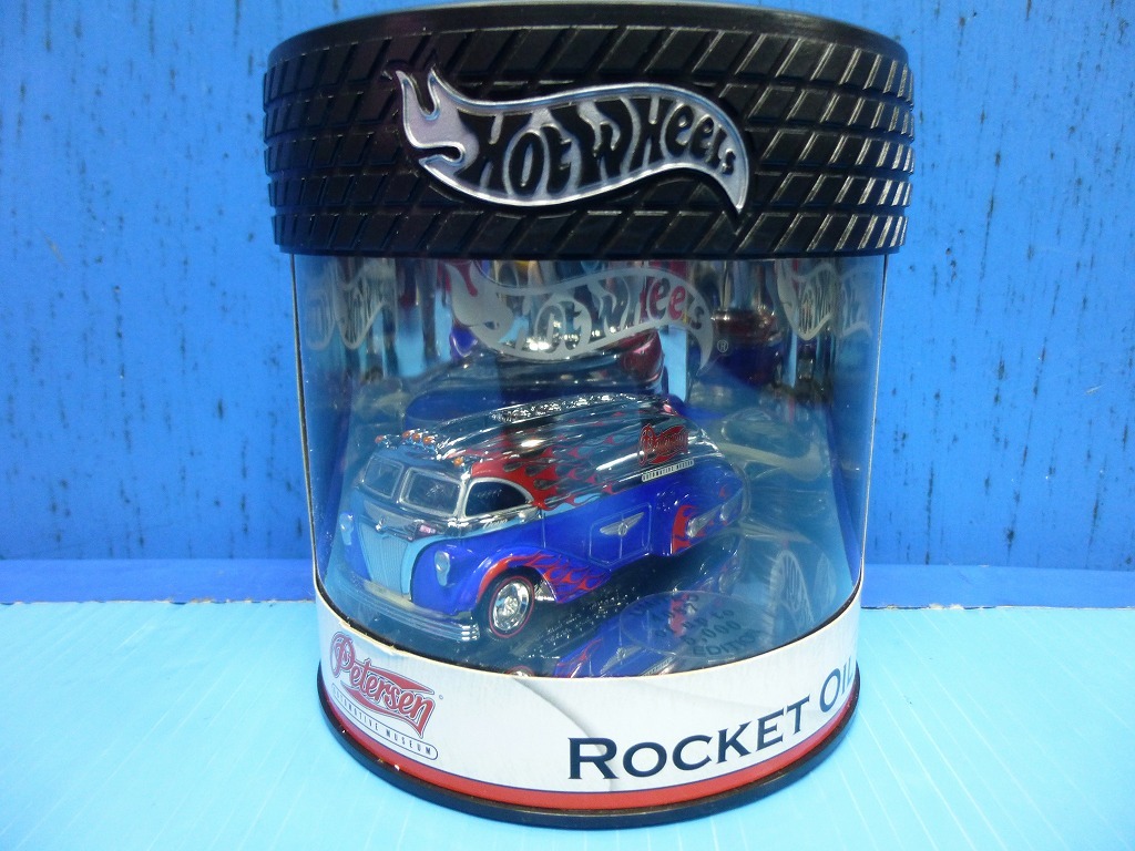  ROCKET OIL ブルー Petersen Automotive Museum 5000台限定 Hot Wheels 1/64(乗用車)｜売買されたオークション情報、yahooの商品情報をアーカイブ公開 - オークファン 乗用車