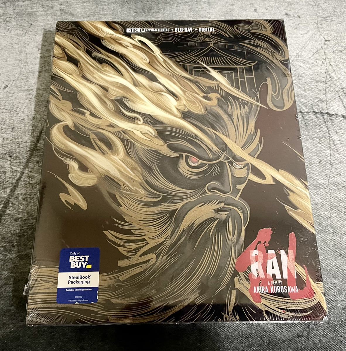 黒澤明 乱 RAN 北米版4K UHD BESTBUY 限定スチールブック