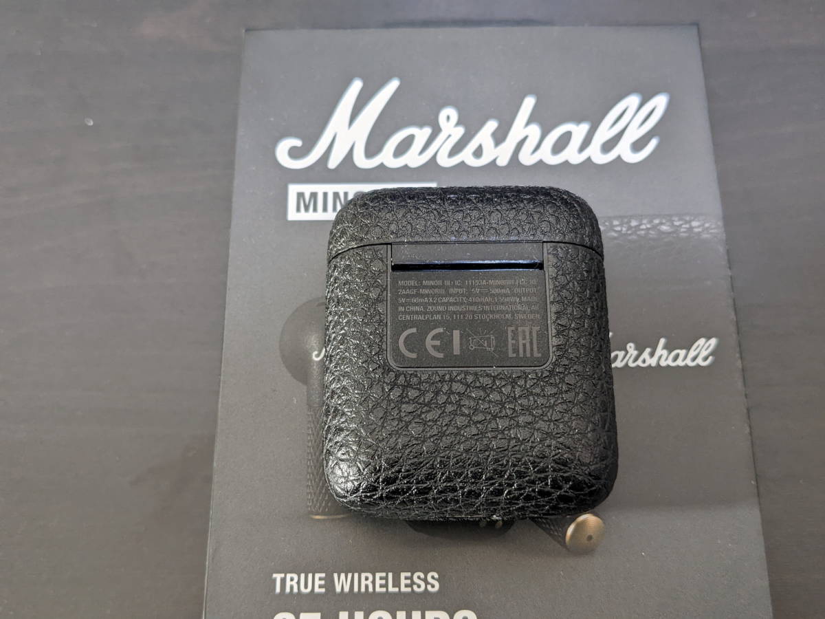 Marshall MINORⅢ Marshall MINORⅢ ワイヤレスイヤホン ホワイト公式オンラインショップ MINORⅢ公式ストア 数ヶ月前に購入し、紛失を