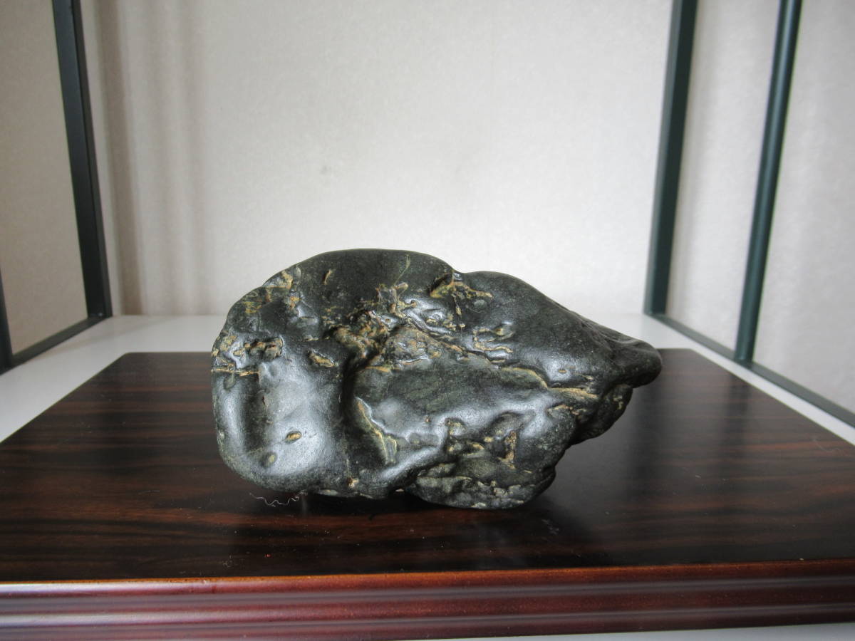 水石 - 水石、、神居 Yahoo!オークション 歴舟川石 島形溜り石（珍品 