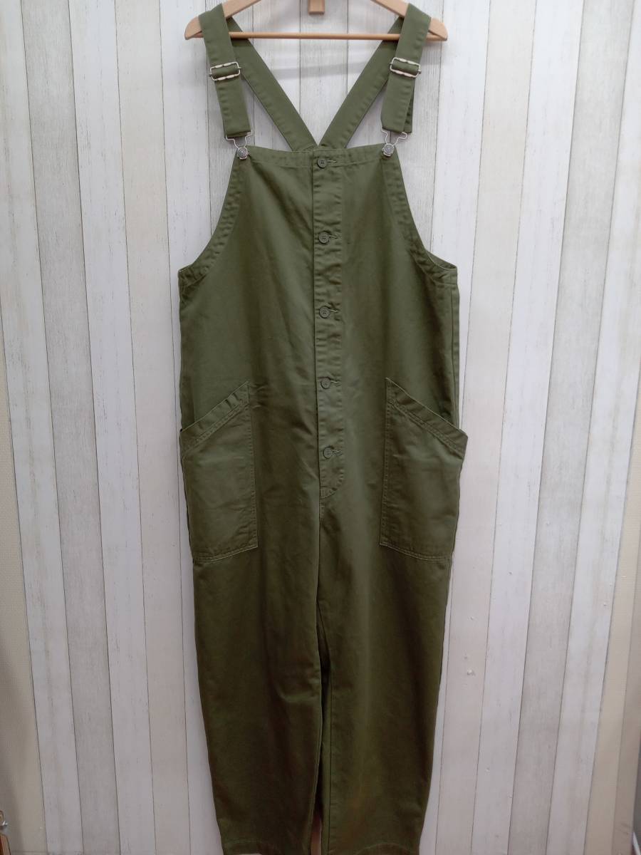 赤字超特価，SALE HARVESTY/ハーベスティ/CHINO CLOTH OVERALLS/チノ クロス オーバーオール/A12008-3/グリーン系/サイズ2(サロペット、オーバーオール)｜売買されたオークション情報、yahooの商品情報をアーカイブ公開 - サロペット、オーバーオール