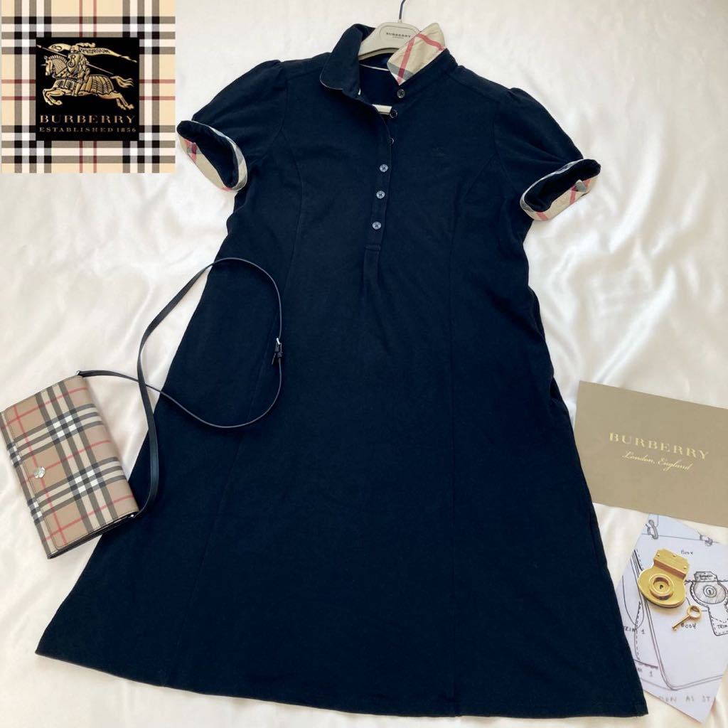 バーバリー◇BURBERRY 大きいサイズ 44/13号/XL 洗える♪メガチェック