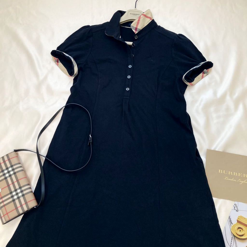 バーバリー◇BURBERRY 大きいサイズ 44/13号/XL 洗える♪メガチェック