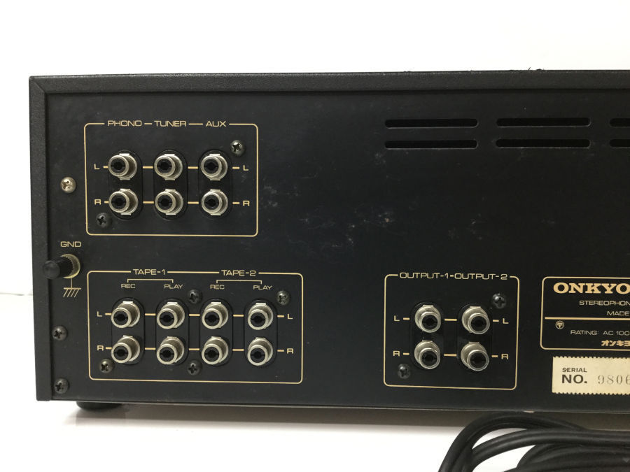 P-8000 | Onkyo - Stereo Preamp made in Japan eBay プリアンプ ONKYO