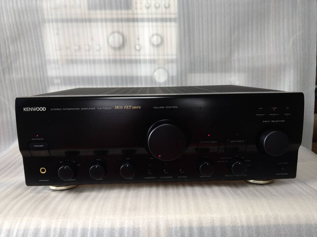 KENWOOD KA-7050R プリメインアンプ動作良好美品 ト打 KENWOOD KA
