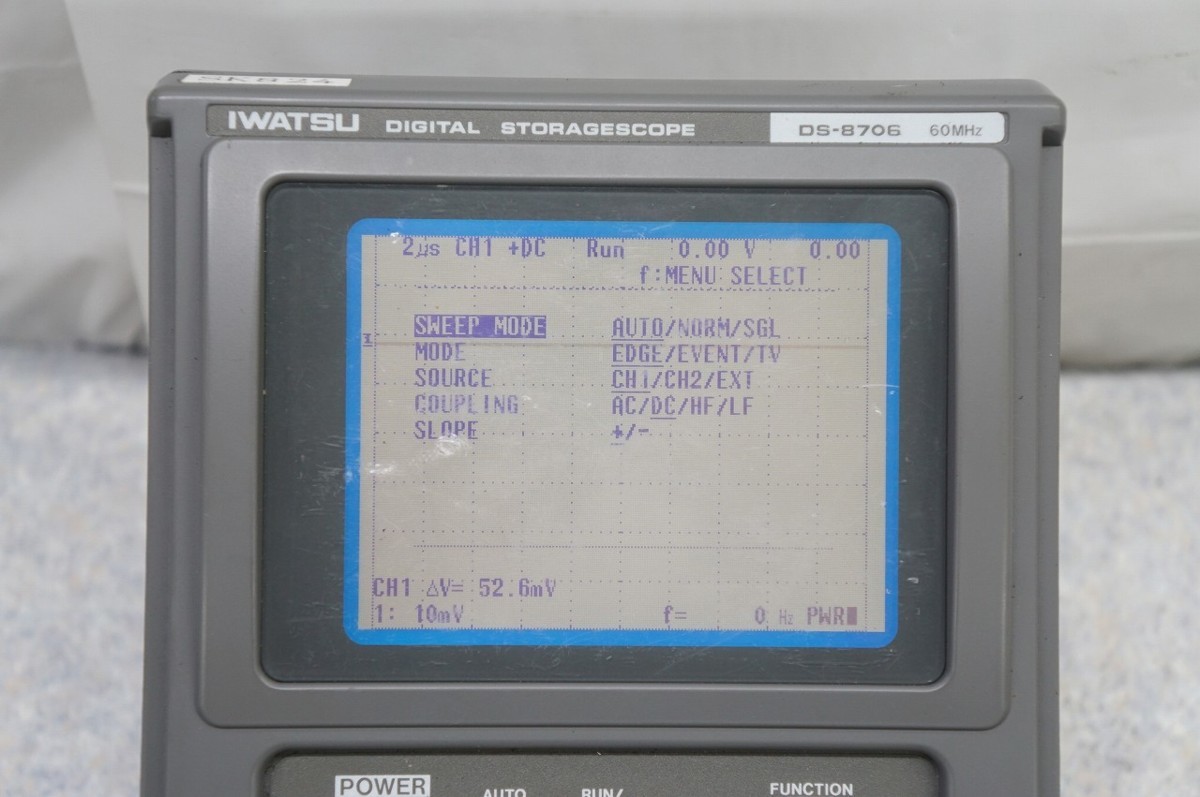 専用！ NZ] IWATSU 岩通 DS-8706 DIGITAL STORAGESCOPE デジタルストレージ