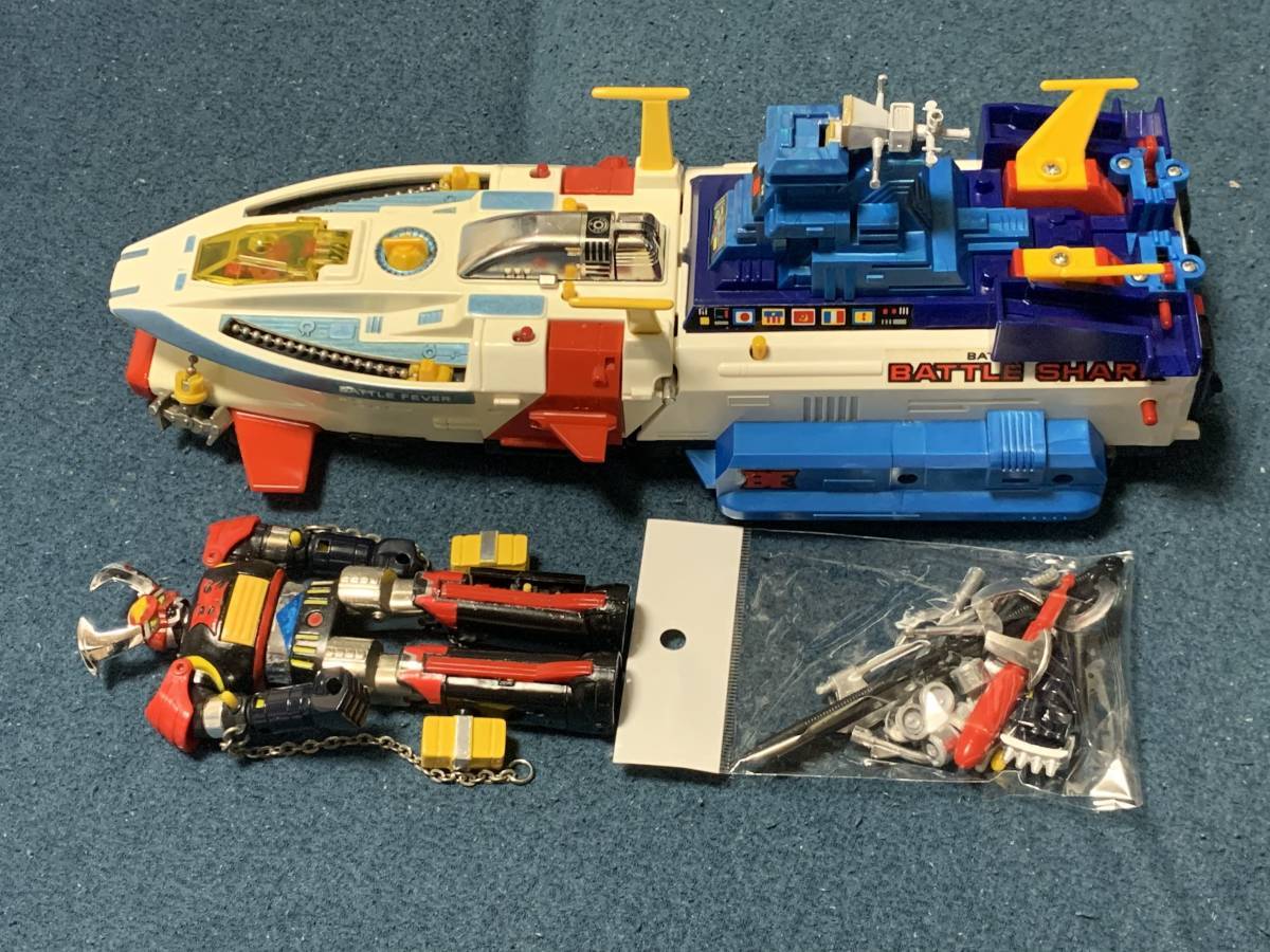 ポピー 超合金 バトルフィーバーJ DXバトルシャーク&バトルフィーバー 