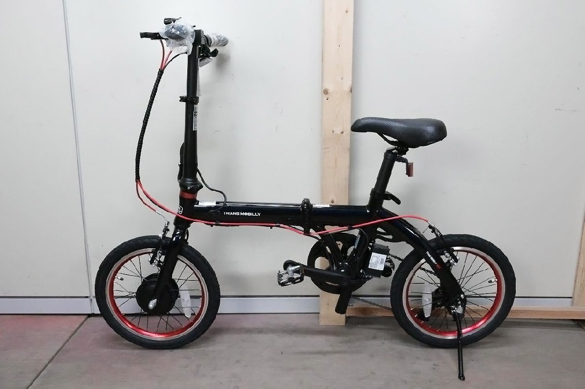 試走程度 トランスモバイリー ULTRA LIGHT E-BIKE 折り畳み電動 
