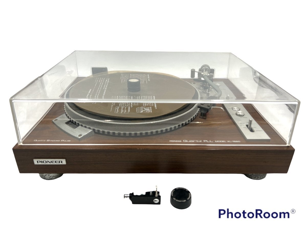 大人気,お得 Pioneer Quartz PLL XL-1550 レコードプレイヤー パイオニア クォーツPLL方式 レトロ コレクション ターンテーブル 本体 オーディオ機器