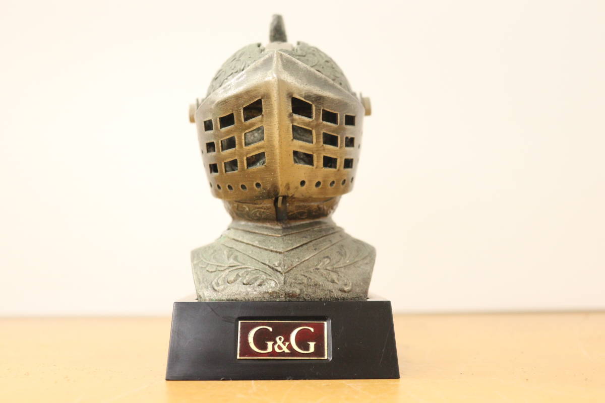 NIKKA ニッカ G&G ウイスキー ライター 昭和レトロ 西洋騎士 甲冑 卓上