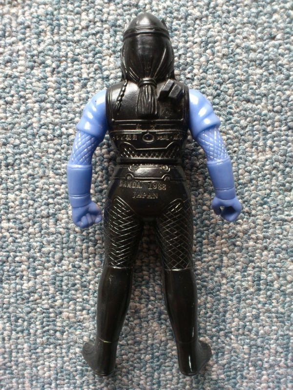 1988年 バンダイ ソフビ 世界忍者戦ジライヤ 世界忍者5人セット 其之一