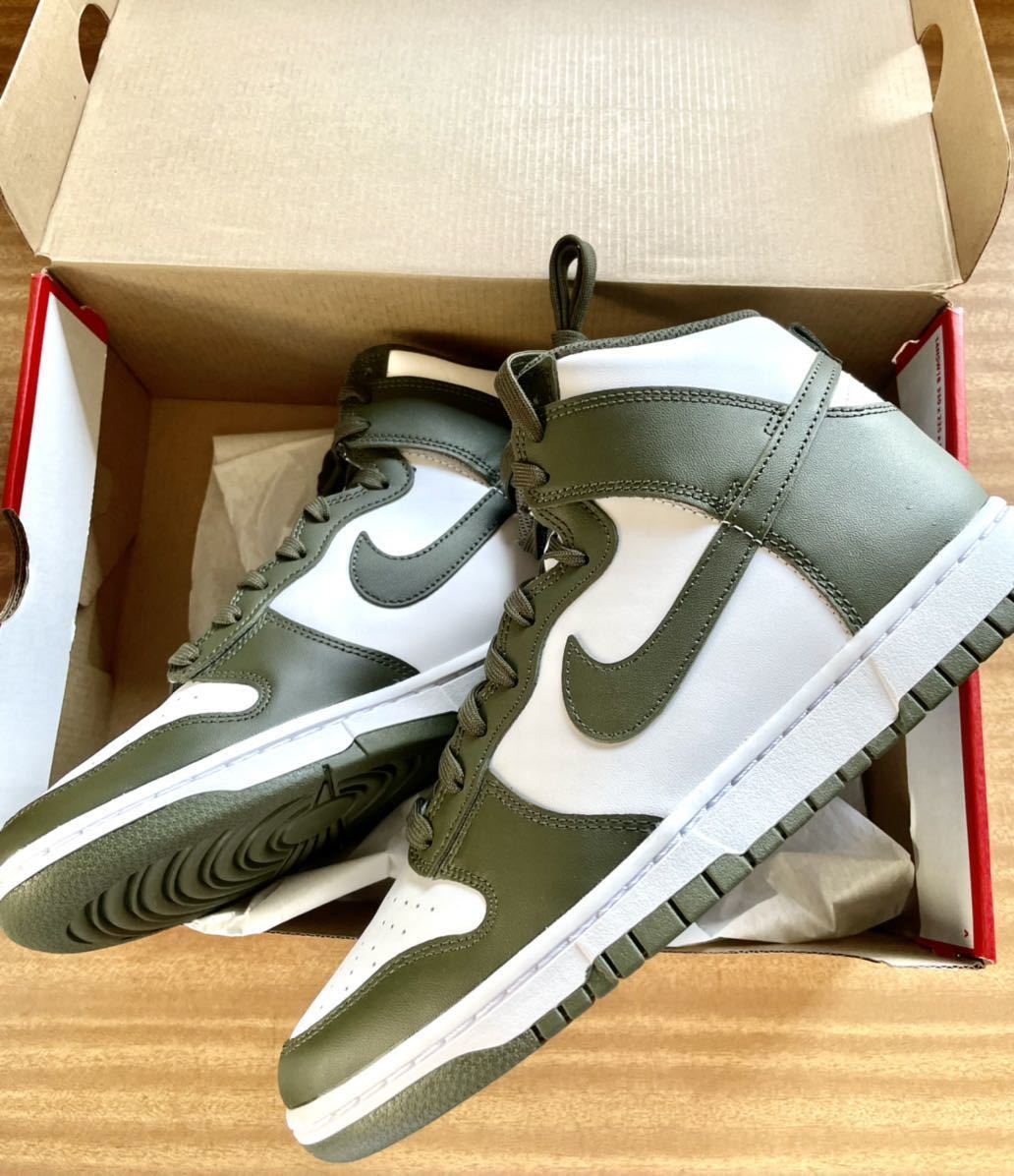 END購入 NIKE ナイキ ダンク ハイ チャンピオンシップ カーキ