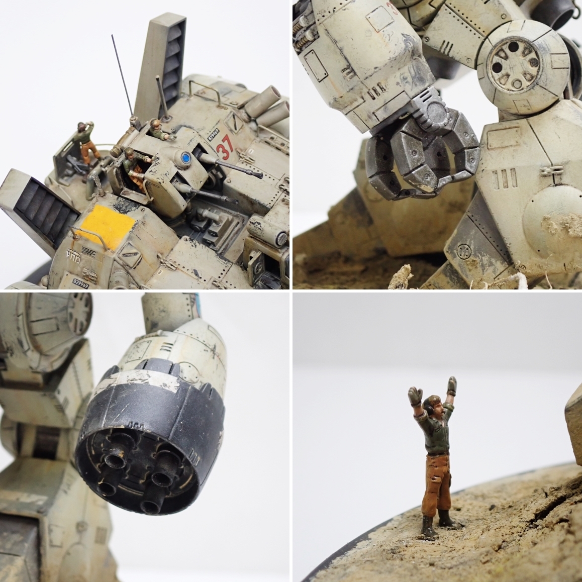☆BANDAI/バンダイ 戦闘メカ ザブングル ダッガータイプ 1/100