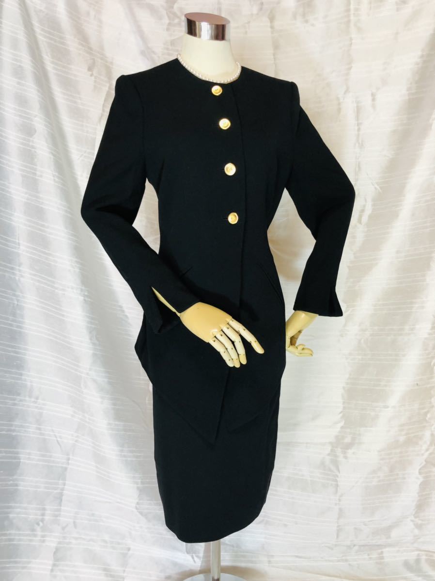 定番，新作登場 レトロCELINE 仏製セリーヌ スーツ38サイズMADE IN FRANCE 黒 品(女性用)｜売買されたオークション情報、yahooの商品情報をアーカイブ公開 - オークファン 女性用