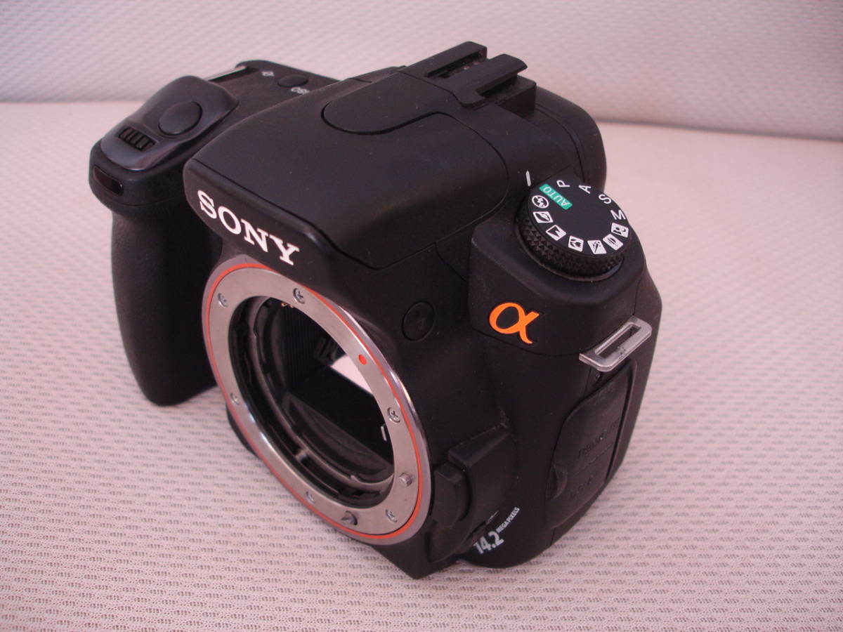 SONY α350 デジタル一眼レフカメラ 収納バッグ付き　DSLR−A350 ☆美品☆SONY☆α350☆DSLR-A350☆ α350 SONY DSLR-A350 ソニー