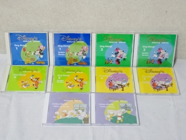 ディズニー英語システム 物語セット （中古購入】ほぼフルセット 