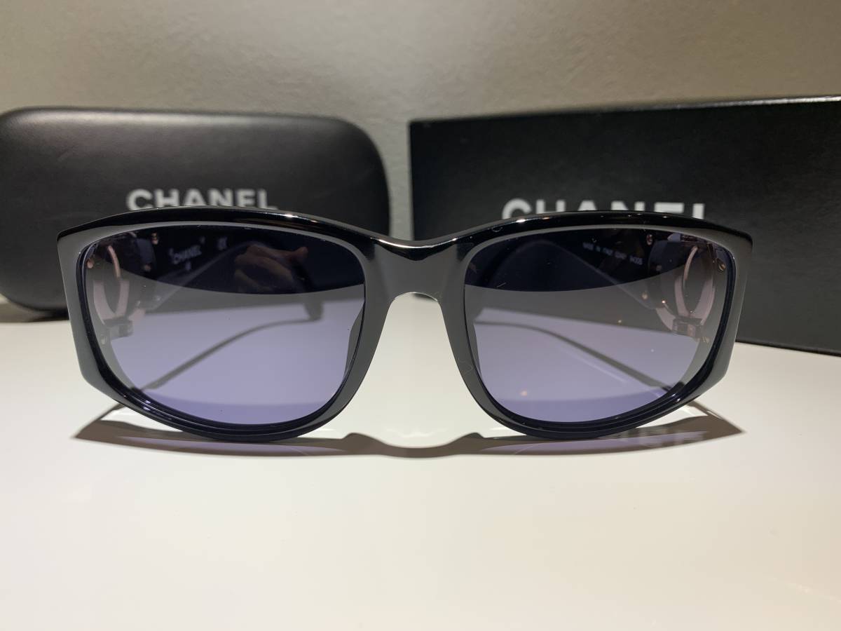 シャネル CHANEL 02461 ココマーク サングラス 0 1円 - □美品