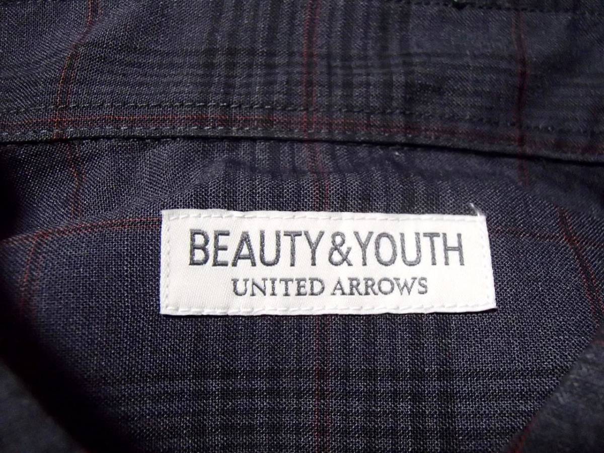 美品】2021年 春夏 BEAUTY&YOUTH UNITED ARROWS BY グレー ダーク  