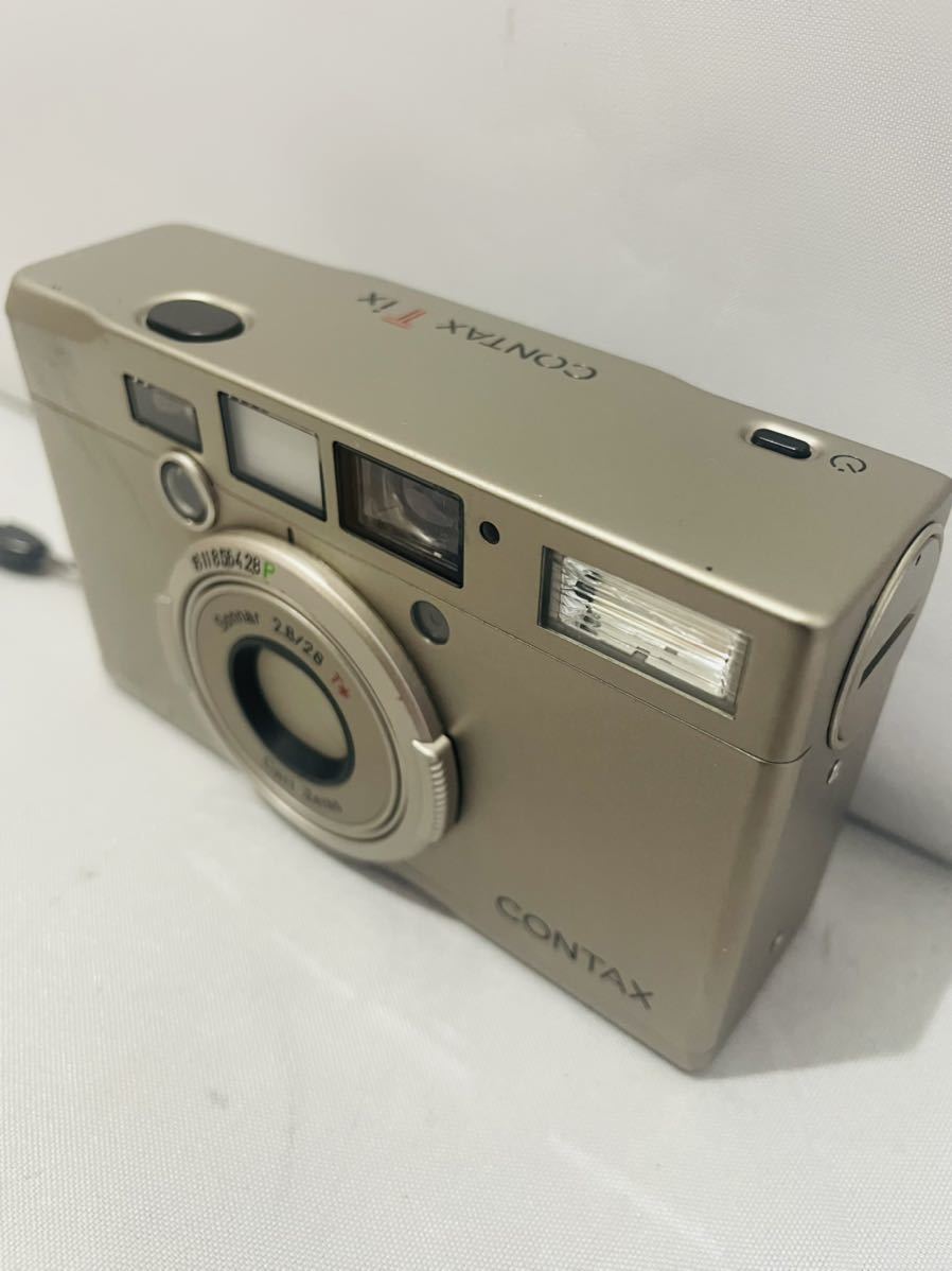 CONTAX コンタックス T IX SONNAR 28mm F2.8 T* ケース付 コンパクト