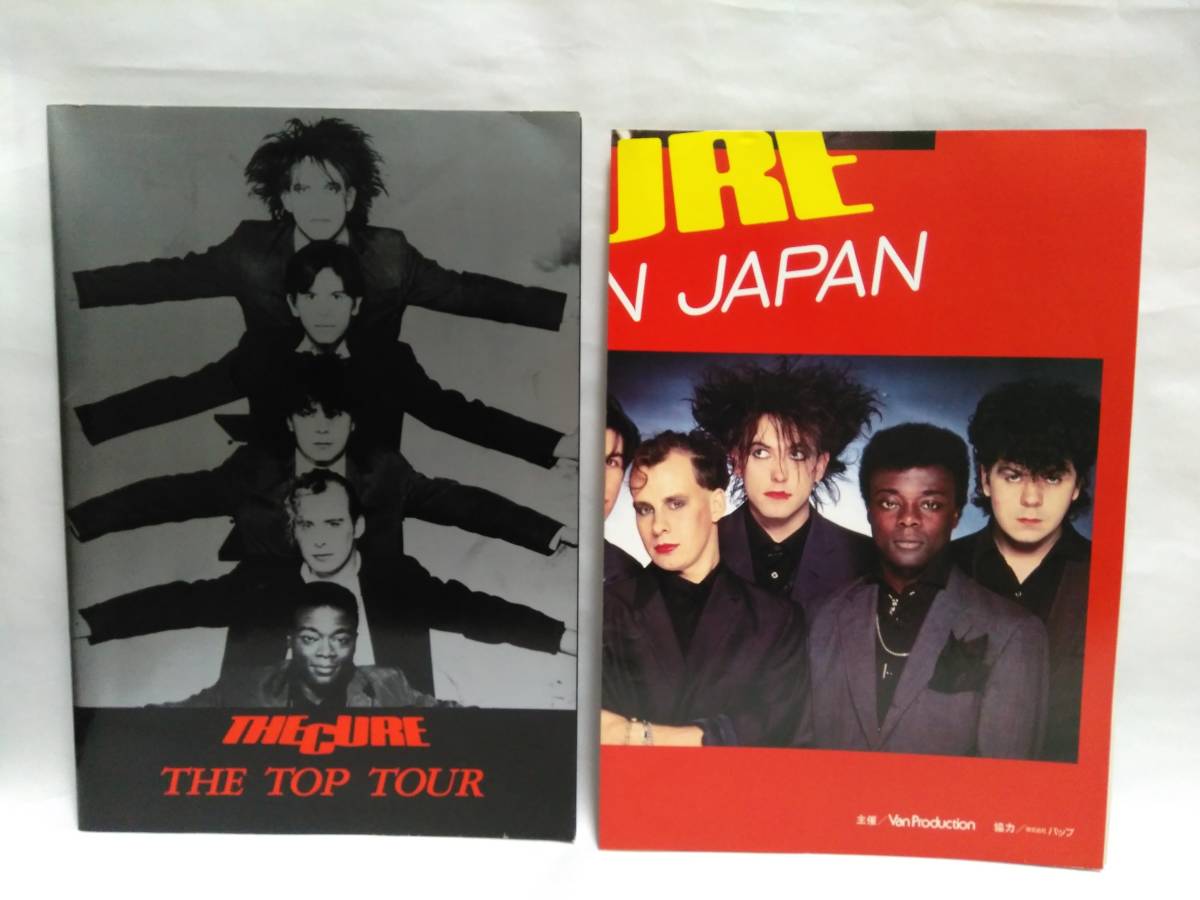 THE CURE ザ・キュアー 1984年初来日公演パンフレット ポスター付き 