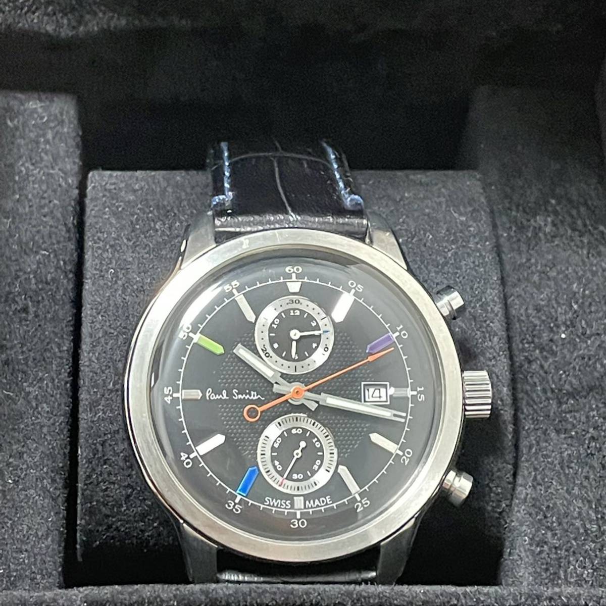 Paul Smith ケンブリッジ クロノグラフ 腕時計 ポールスミス ポール 