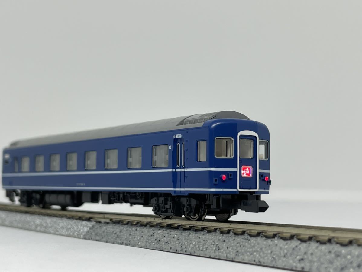 KATO 10-811 24系 寝台特急「ゆうづる」6両基本セット ばらし オハネフ 