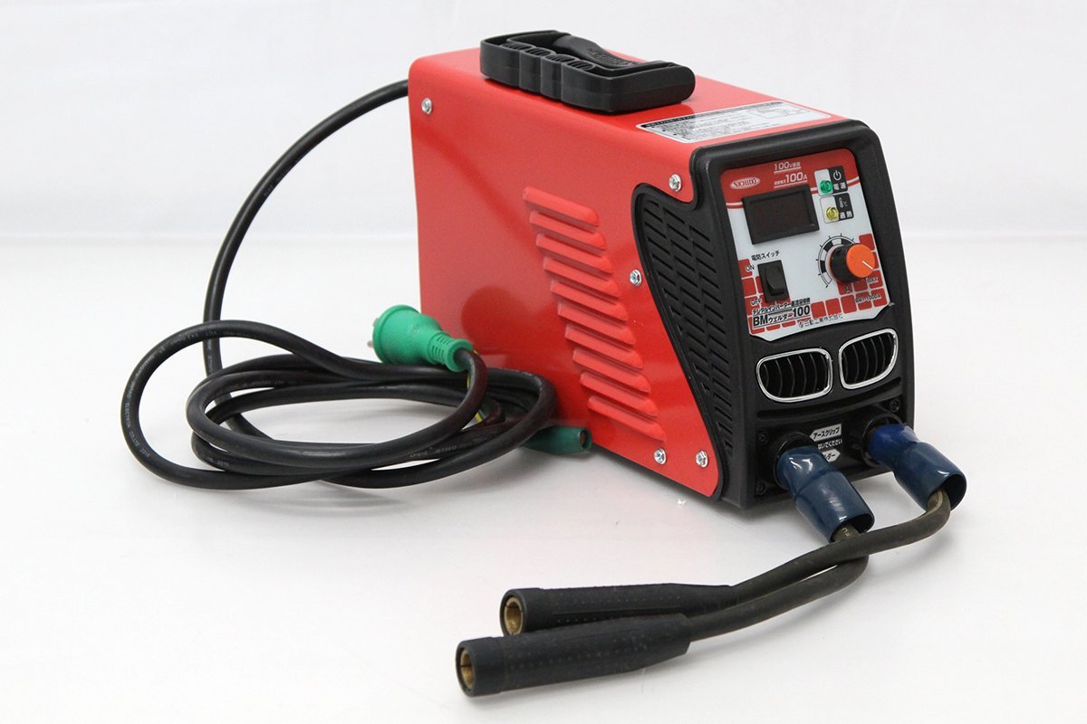 極 ｜日動工業 BM1-100DA デジタルインバーター溶接機 単相100V 50-60Hz &kappa;A111-2I8(アーク溶接機)｜売買されたオークション情報、yahooの商品情報をアーカイブ公開 - オークファン アーク溶接機