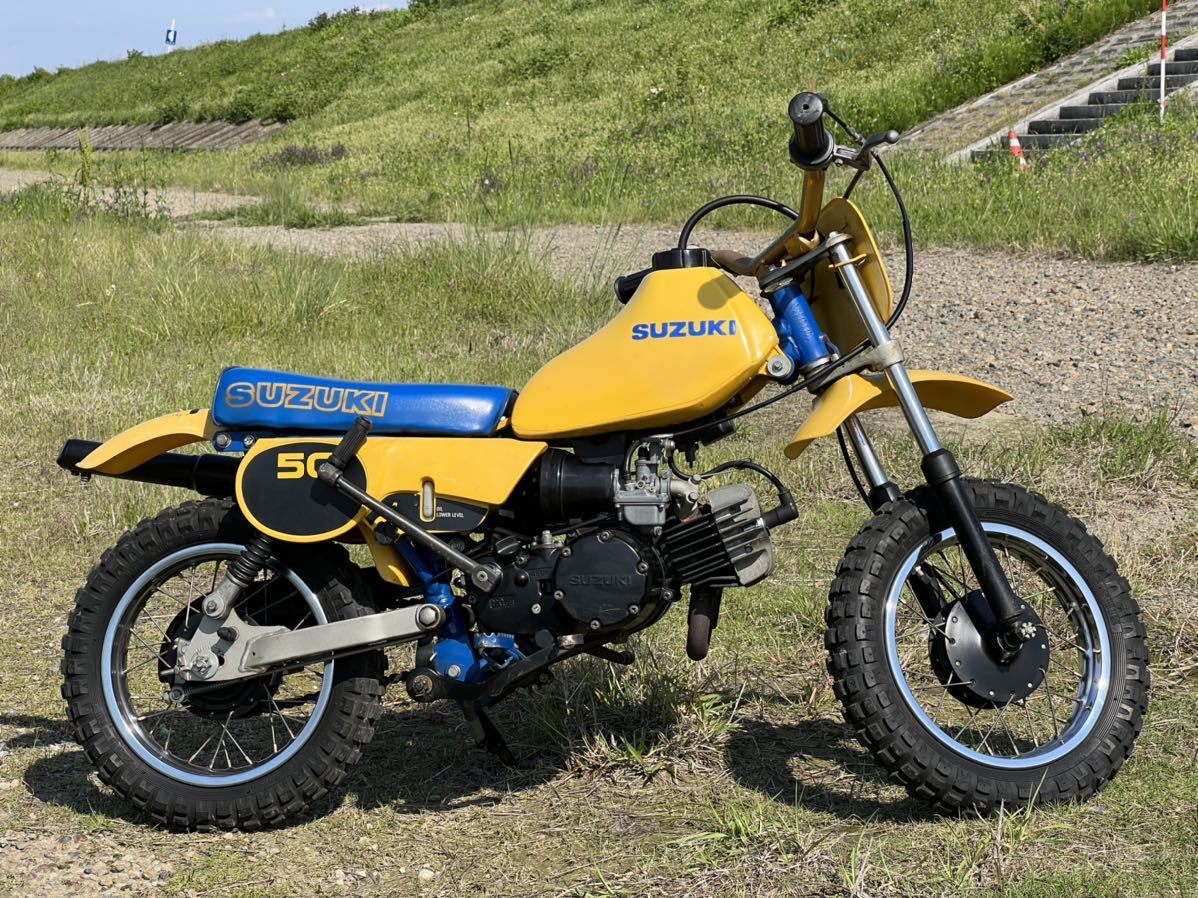 スズキミニモトクロッサーＪＲ50 実働 JR50 キッズバイク スズキ モトクロス 子供 SUZUKI ポケバイ