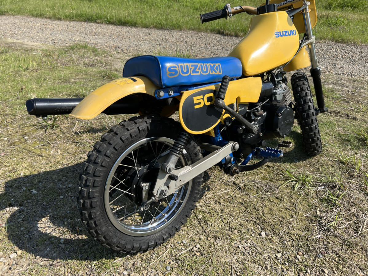 実働 JR50 キッズバイク スズキ モトクロス 子供 SUZUKI ポケバイ