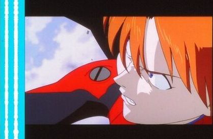 エヴァンゲリオン 35mmフィルム 連続５コマ アスカラングレー 碇シンジ エヴァンゲリオン 35mm映画フィルム連続5コマ アスカラングレー 庵野