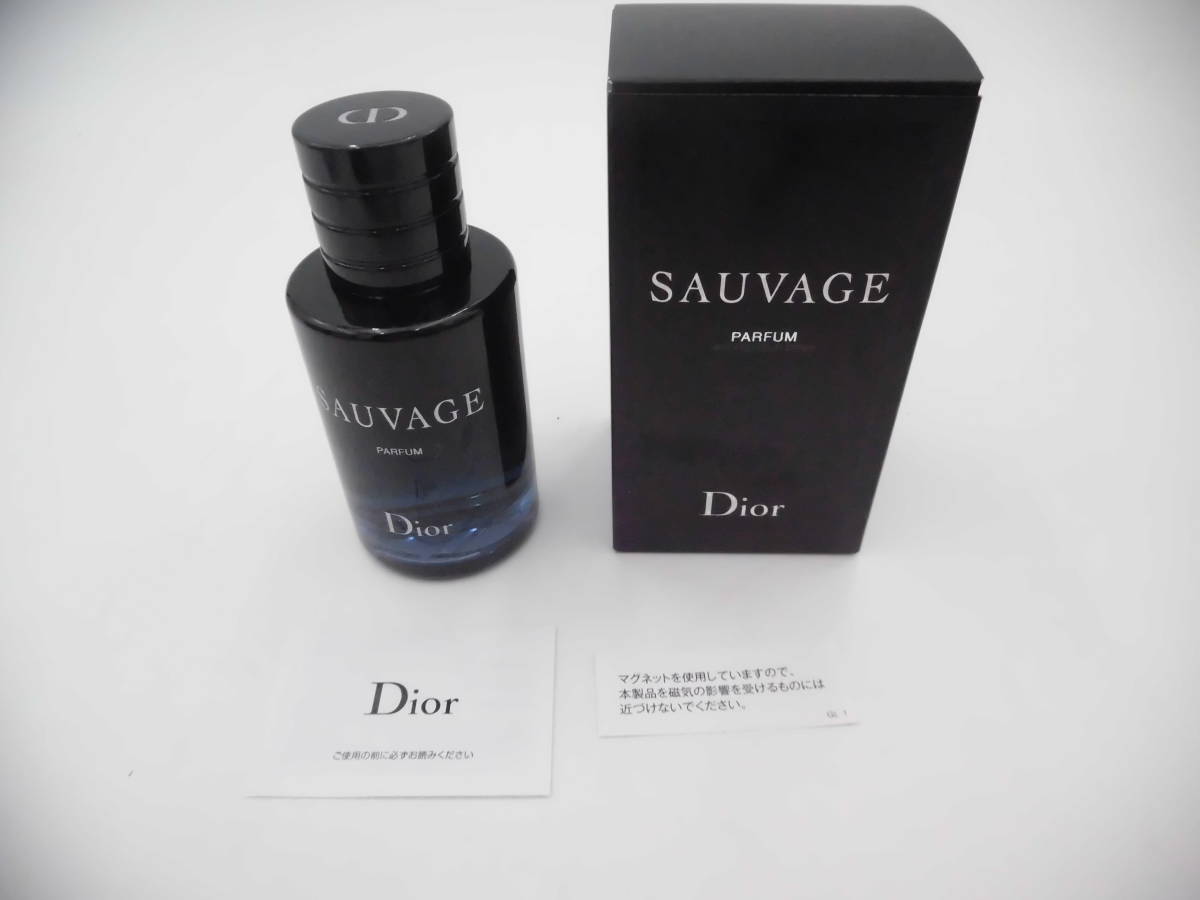 Ymk455 Christian Dior クリスチャンディオール メンズ 香水 Sauvage ソヴァージュ パルファン 60ml マグネットキャップ ほぼ満量 クリスチャン ディオール 売買されたオークション情報 Yahooの商品情報をアーカイブ公開 オークファン Aucfan Com