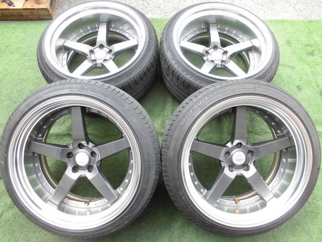 鬼深リム! 美品! WORK Gnosis グノーシス GR3-SR 203 ホイール 4本  