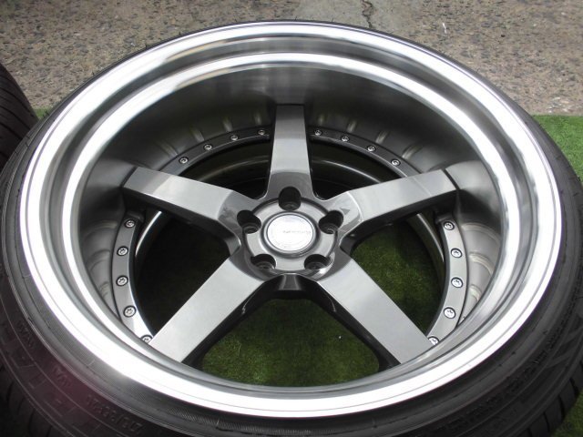 鬼深リム! 美品! WORK Gnosis グノーシス GR3-SR 203 ホイール 4本 