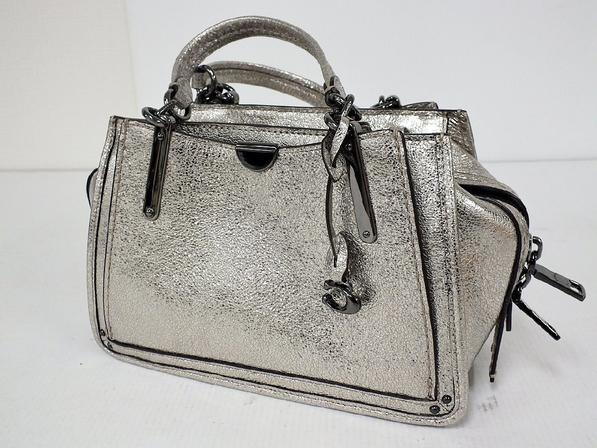 14B-45-008-1] COACH コーチ ショルダー ハンドバッグ 2WAYバッグ 