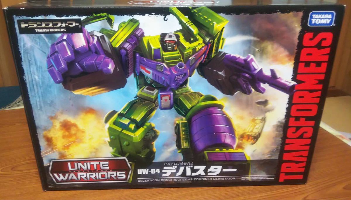 未使用品】トランスフォーマー ユナイトウォリアーズUW-04デバスター 