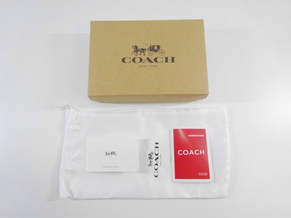 COACH コーチ 財布 シグネチャー 二つ折り財布 コンパクトウォレット レディース コンパクト財布 COACHコーチ コンパクト 中古 アウトレット 新品未使用✨️ スナップ キャンバス C2862SVQD