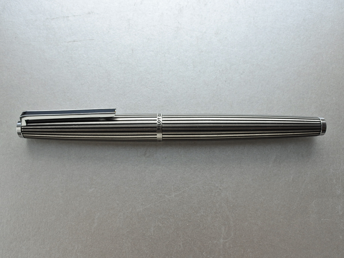 PILOT パイロット 万年筆 CUSTOM ペン先18K シルバー ヴィンテージ