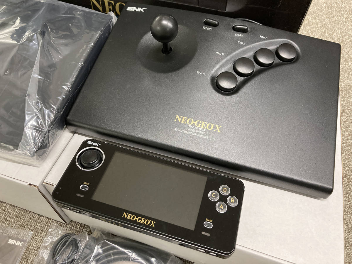 NEOGEO X GOLD LIMITED EDITION ASIAN VERSION NINJA MASTER'S 同梱版