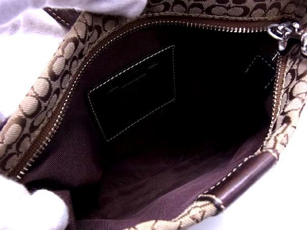 1円 □美品□COACH コーチ 4771 ミニシグネチャー キャンバス 