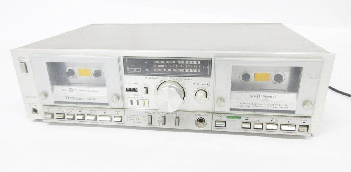 ジャンク】Technics RS-630U-II＜通電OK・再生NG＞テクニクス ステレオ