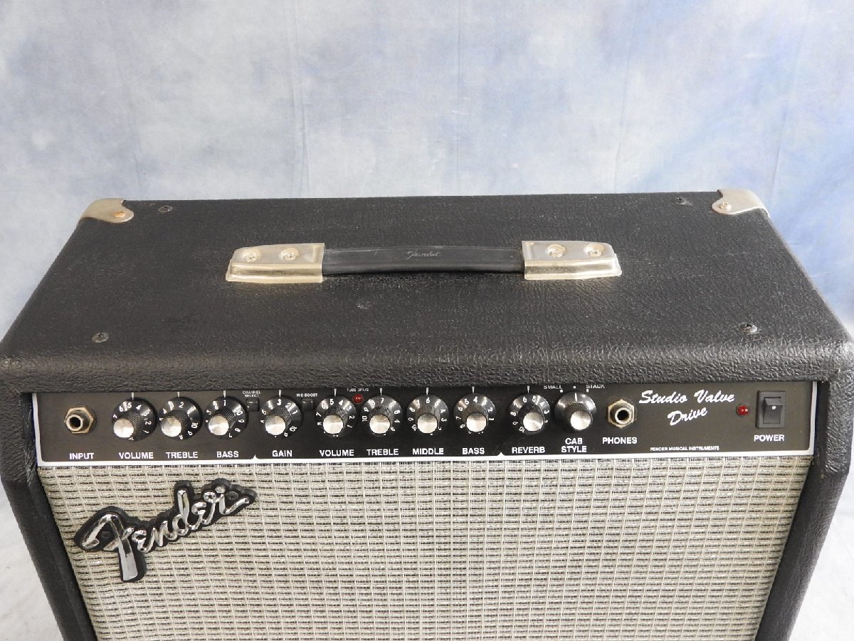 Valve フェンダー Studio Fender ギターアンプ SVD-20CE Drive STUDIO JAPAN SV-20CE FENDER VALVE 札幌市 SVH スタジオ ギターアンプ。サイズや重さは説明欄参照。