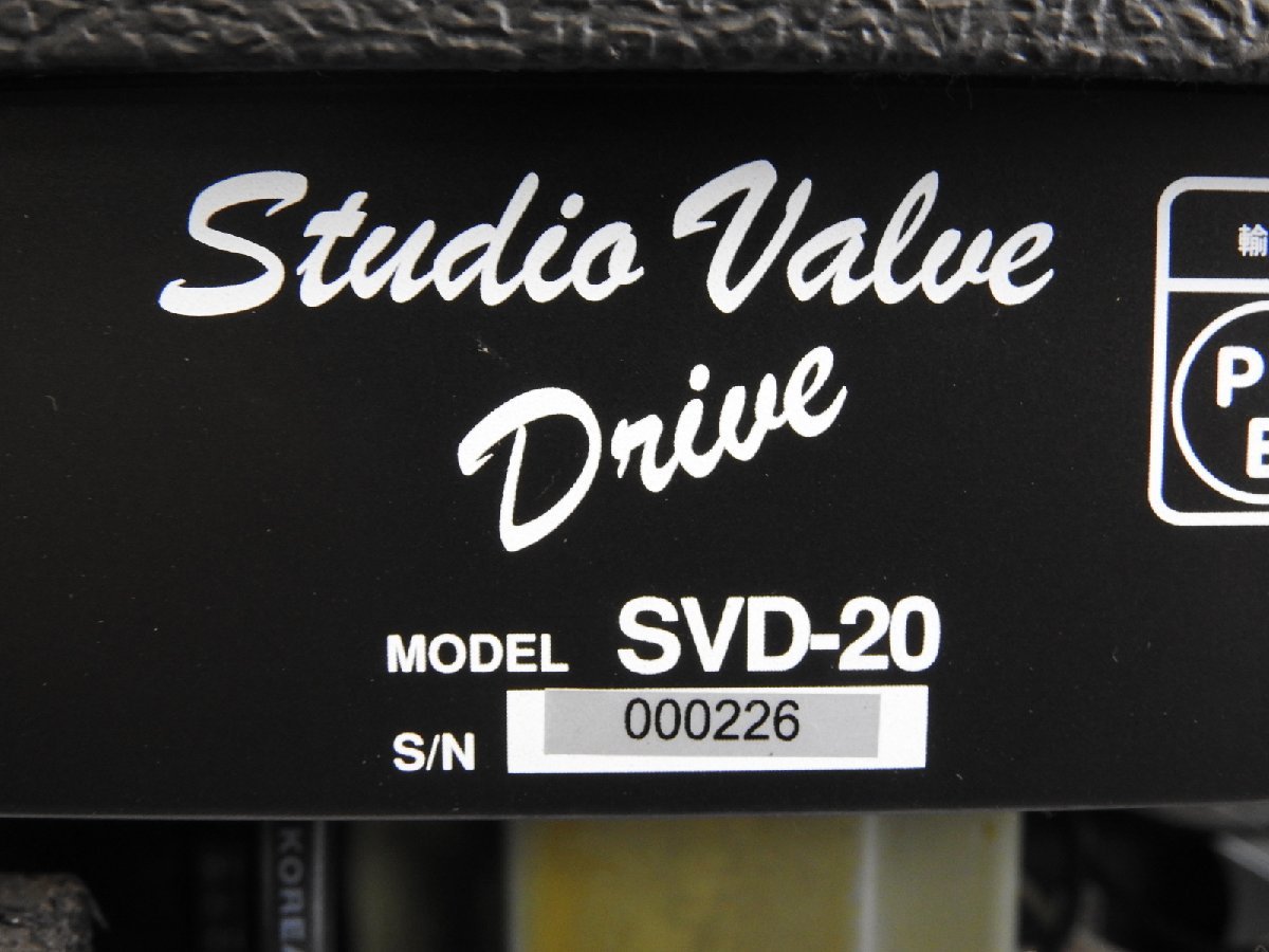 Valve フェンダー Studio Fender ギターアンプ SVD-20CE Drive STUDIO JAPAN SV-20CE FENDER VALVE 札幌市 SVH スタジオ ギターアンプ。サイズや重さは説明欄参照。
