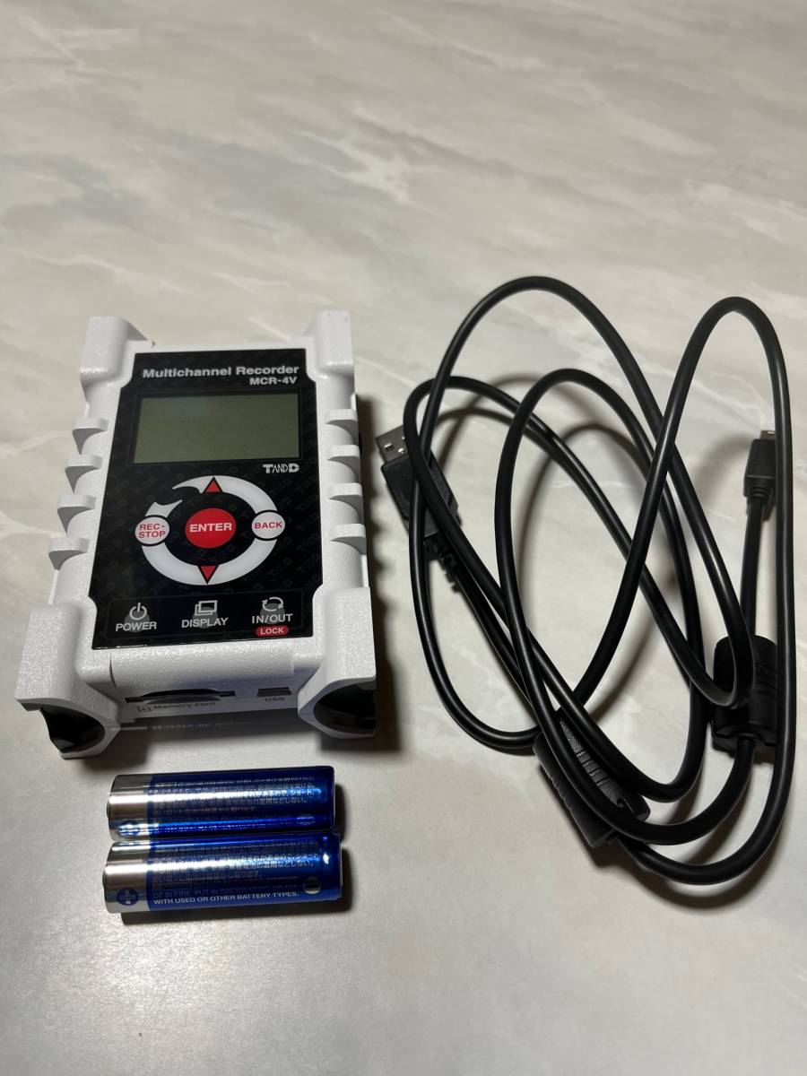 電圧 4チャンネルデータロガー MCR-4V 新品同様(電気計測器)｜売買され  