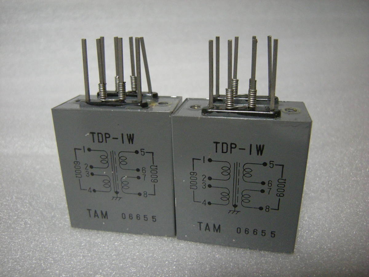 Yahoo!オークション タムラトランス　ＴDP-1W　　同一ロットペア - タムラ製作所（TAMURA）製オーディオトランスTD