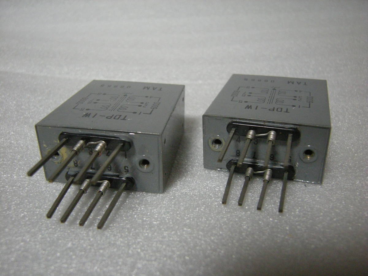 Yahoo!オークション タムラトランス　ＴDP-1W　　同一ロットペア - タムラ製作所（TAMURA）製オーディオトランスTD