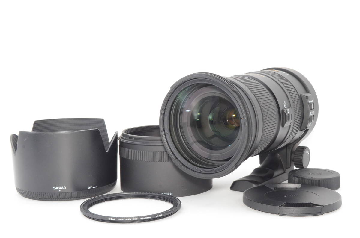 美品ほ★SIGMA APO 50-500mm F4.5-6.3 DG OS HSM ニコン Nikon用 フルサイズ対応★元箱付 050007 SIGMA 50-500mm APO ミノルタ ソニー 1:4-6:3
