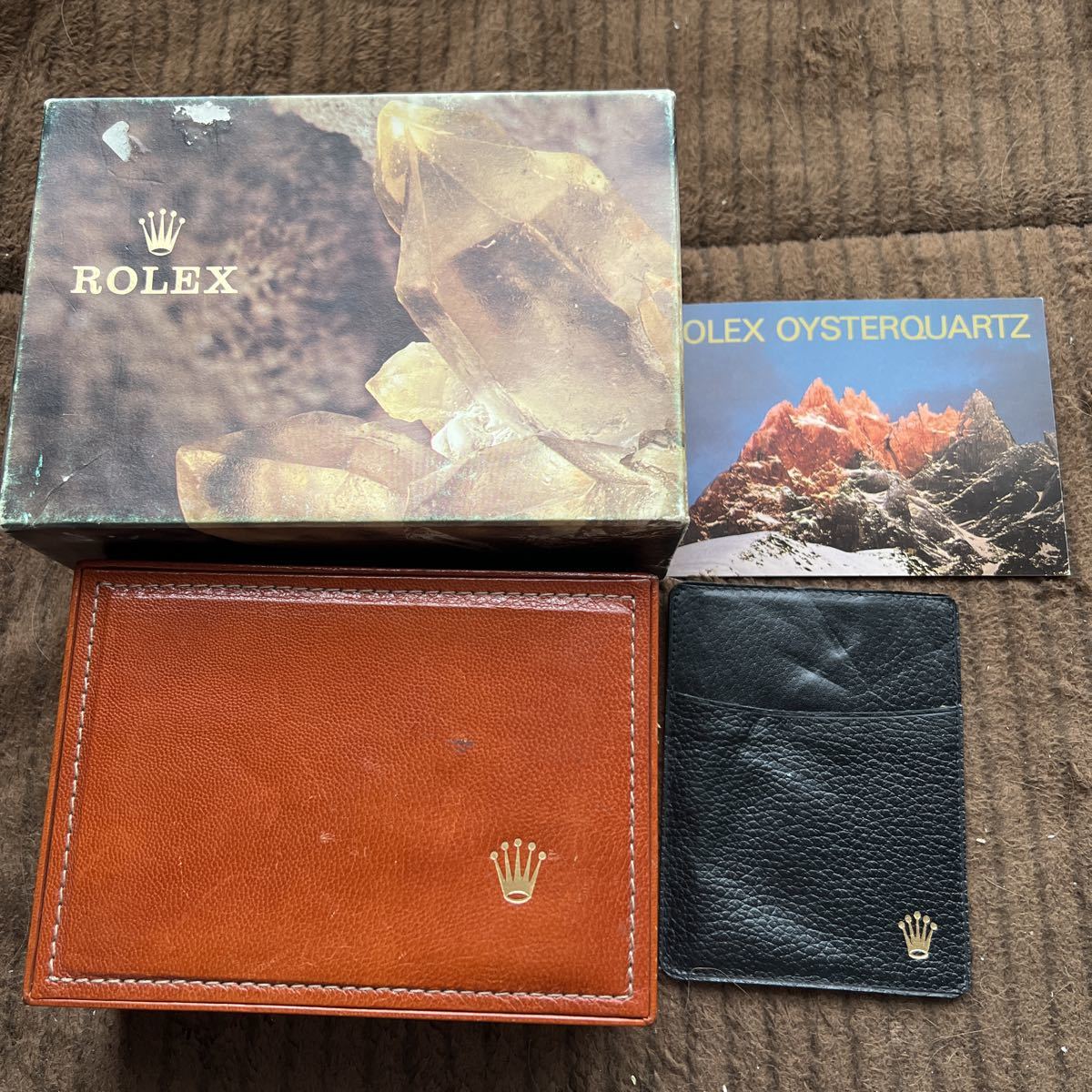 ROLEX オイスタークォーツ 箱(箱、保証書、付属品)｜売買された 
