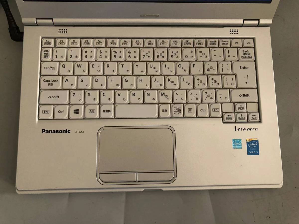 JXJK486【ジャンク】Panasonic Let's note CF-LX3/Intel Core i3-4010U