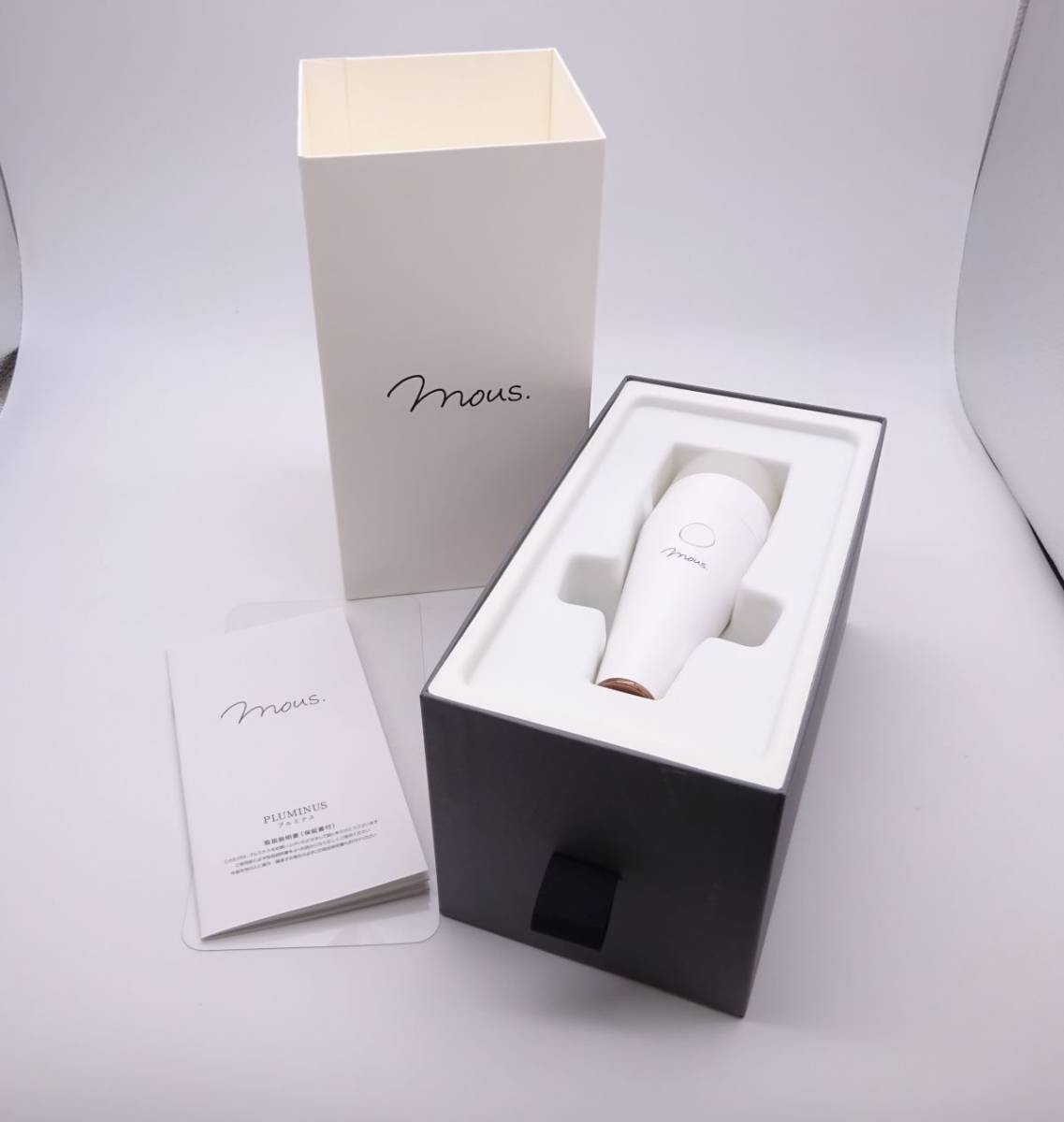 C☆ジャパンギャルズSC mous PLUMINUS モウズ プルミナス 美顔器 mous
