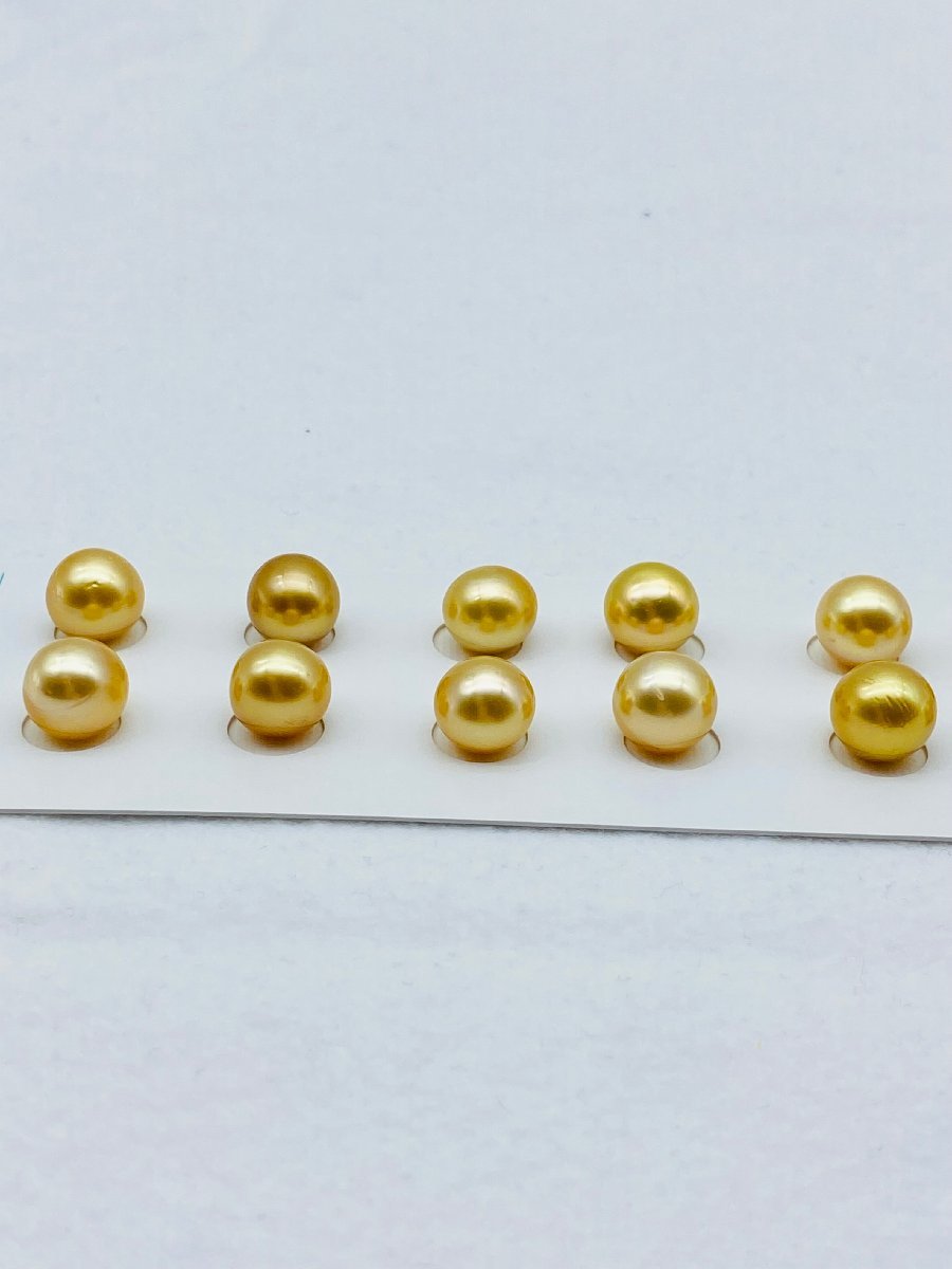手芸素材・材料 南洋白蝶真珠パールルース ケシ 8×6mm ナチュラル